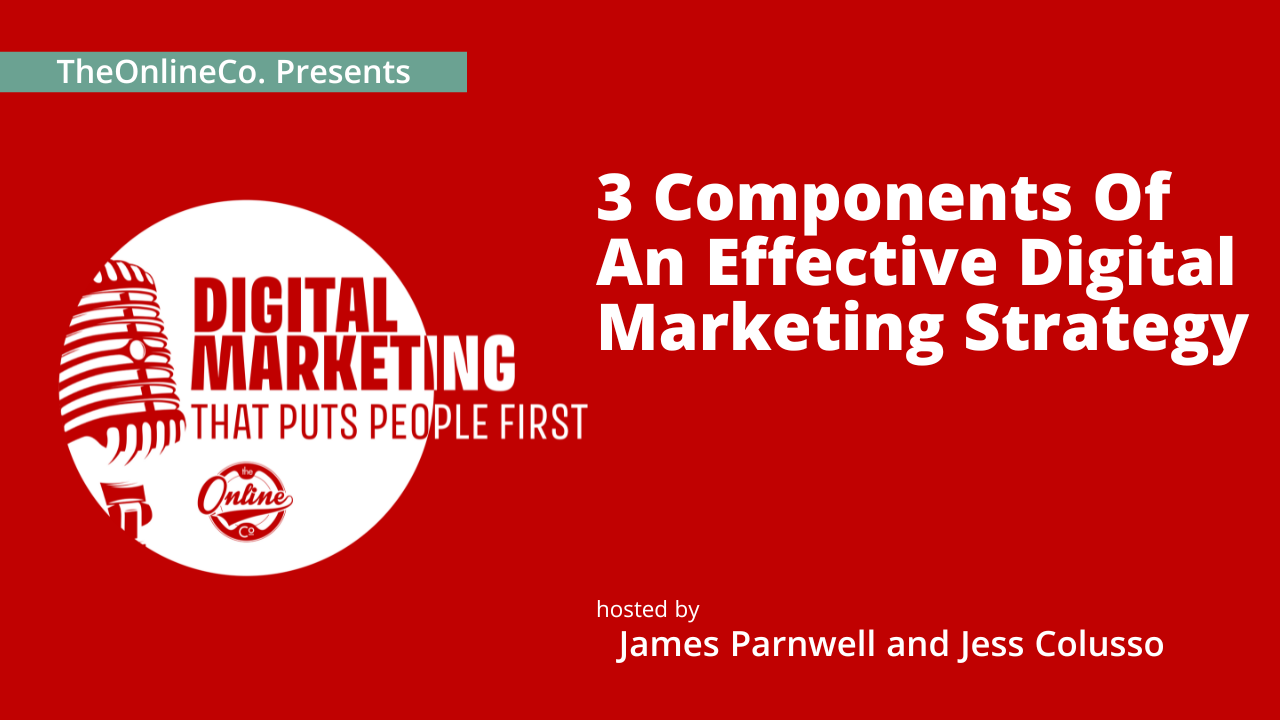 3 Components of an Effective Digital Marketing Strategy